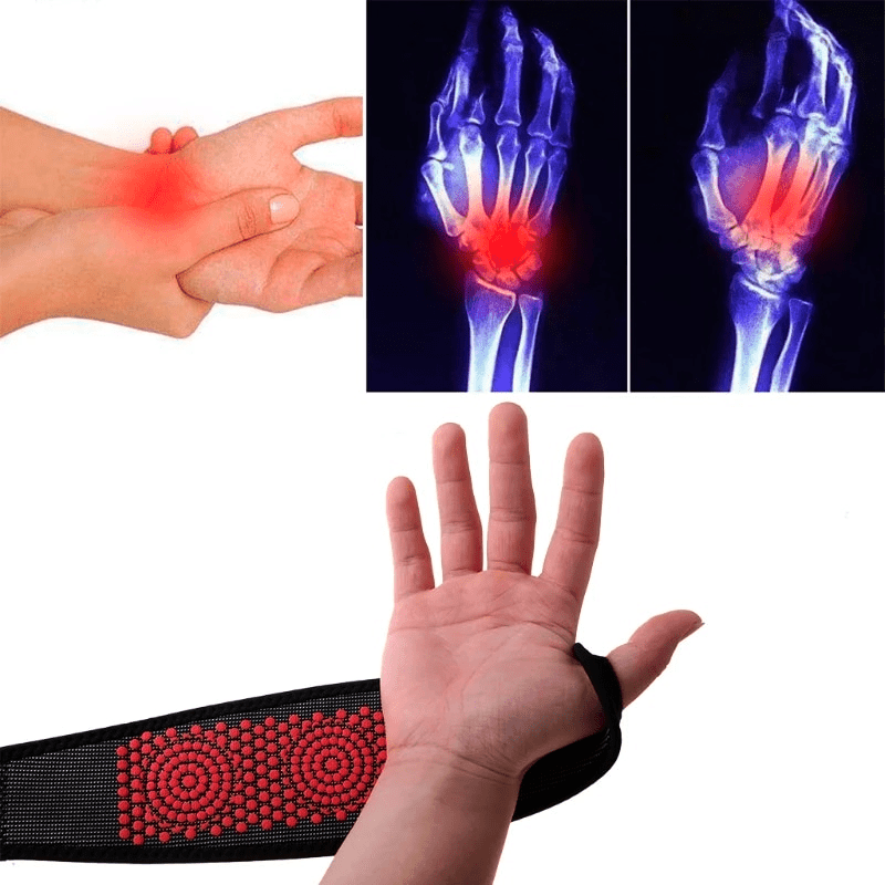 Magnetic wrist support brace Magnetic wrist support brace