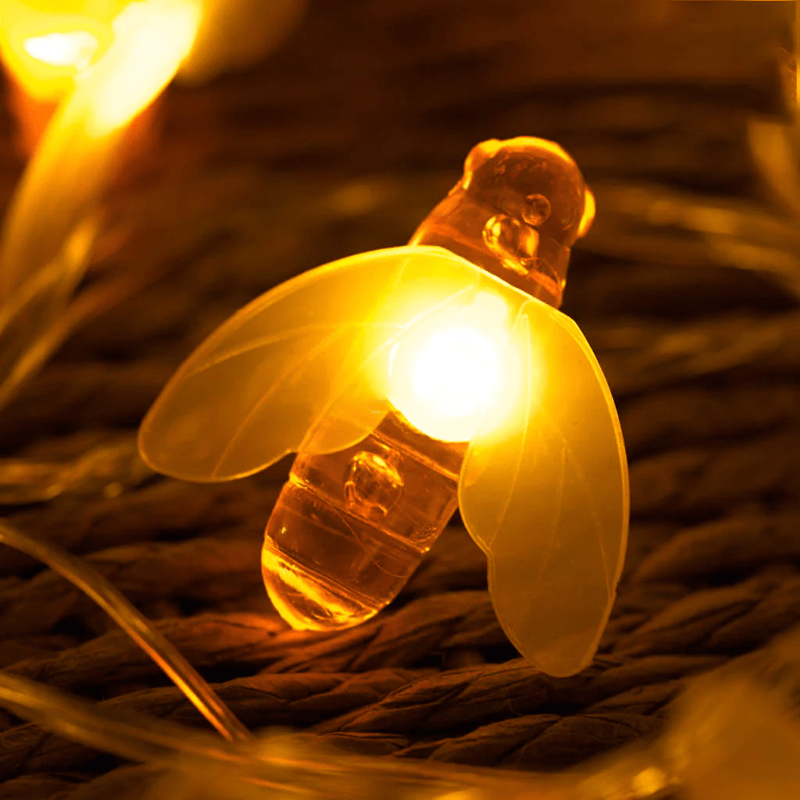 bees string lights bees string lights