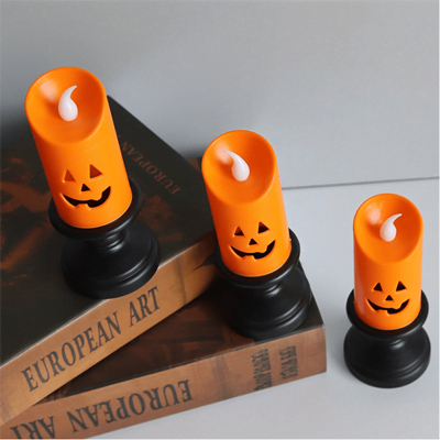 Flameless Halloween Candles