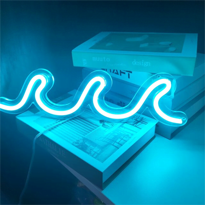 Wall Decoration Neon Wave Sign