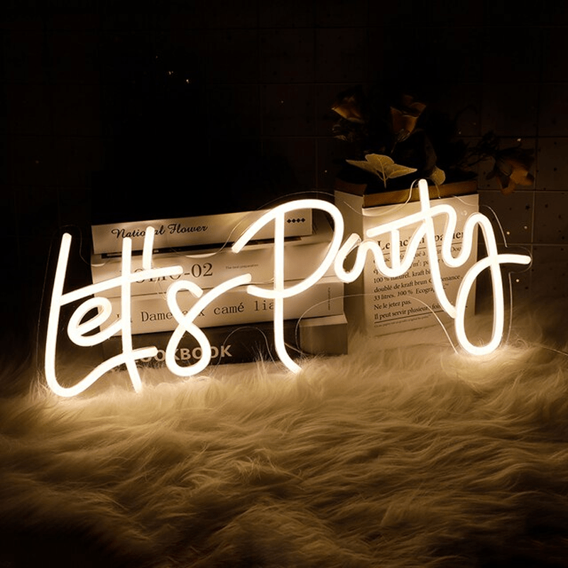 Lets Party Neon Sign Lets Party Neon Sign