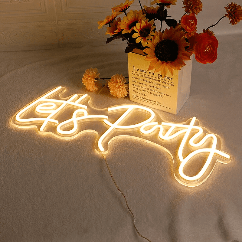 Lets Party Neon Sign Lets Party Neon Sign