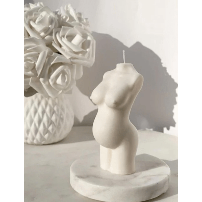 Pregnant belly candle Pregnant belly candle