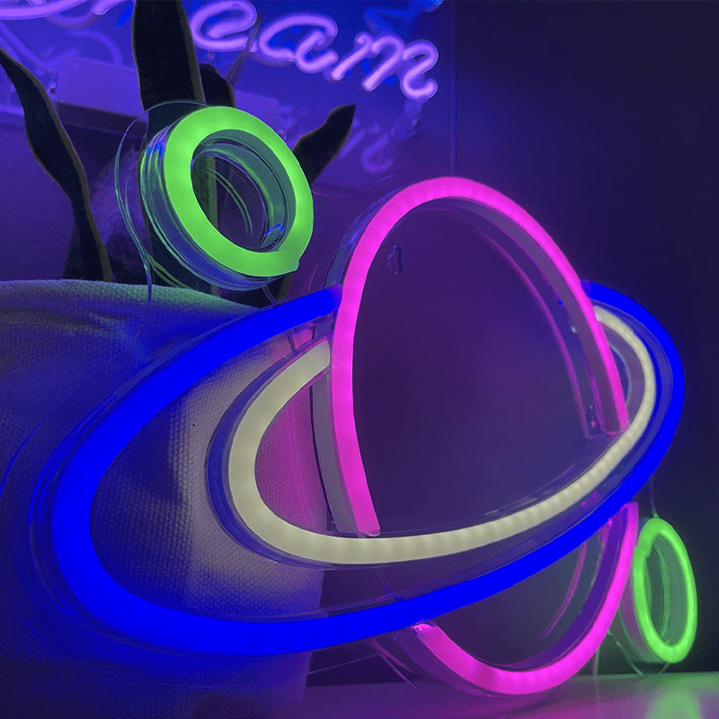 Planet Neon Sign Planet Neon Sign