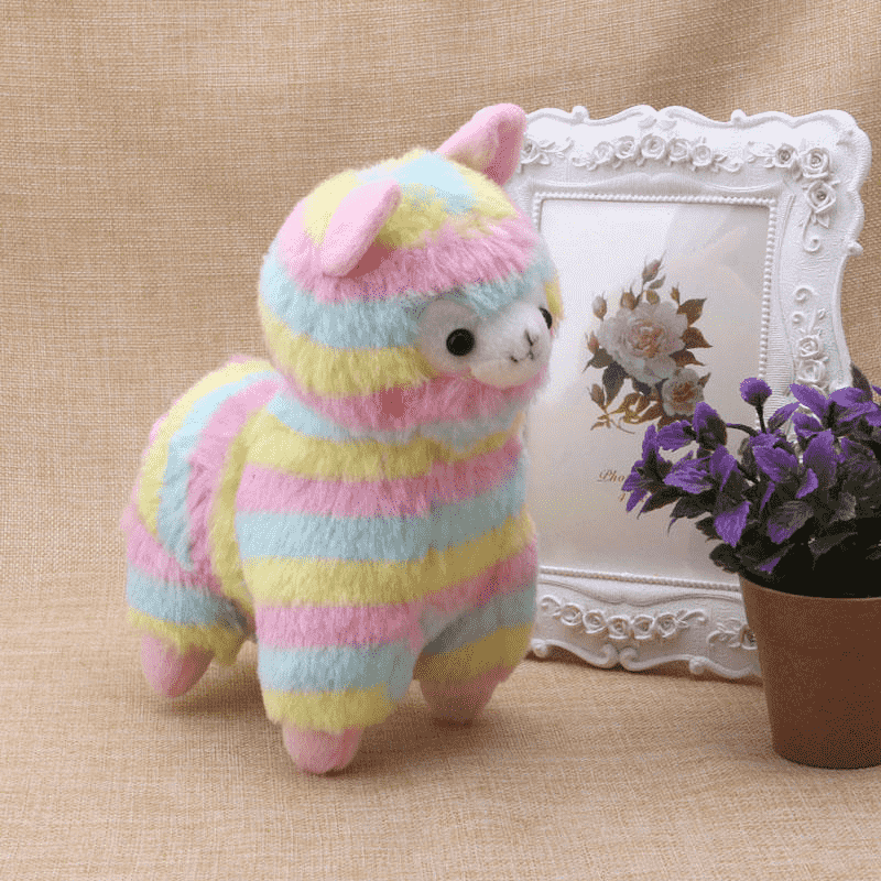 Rainbow Alpaca Plush Rainbow Alpaca Plush