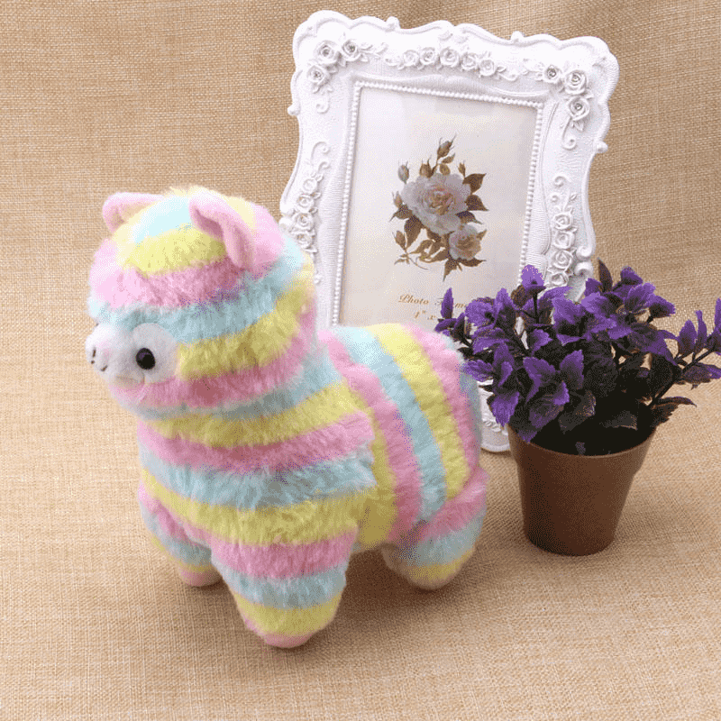 Rainbow Alpaca Plush Rainbow Alpaca Plush