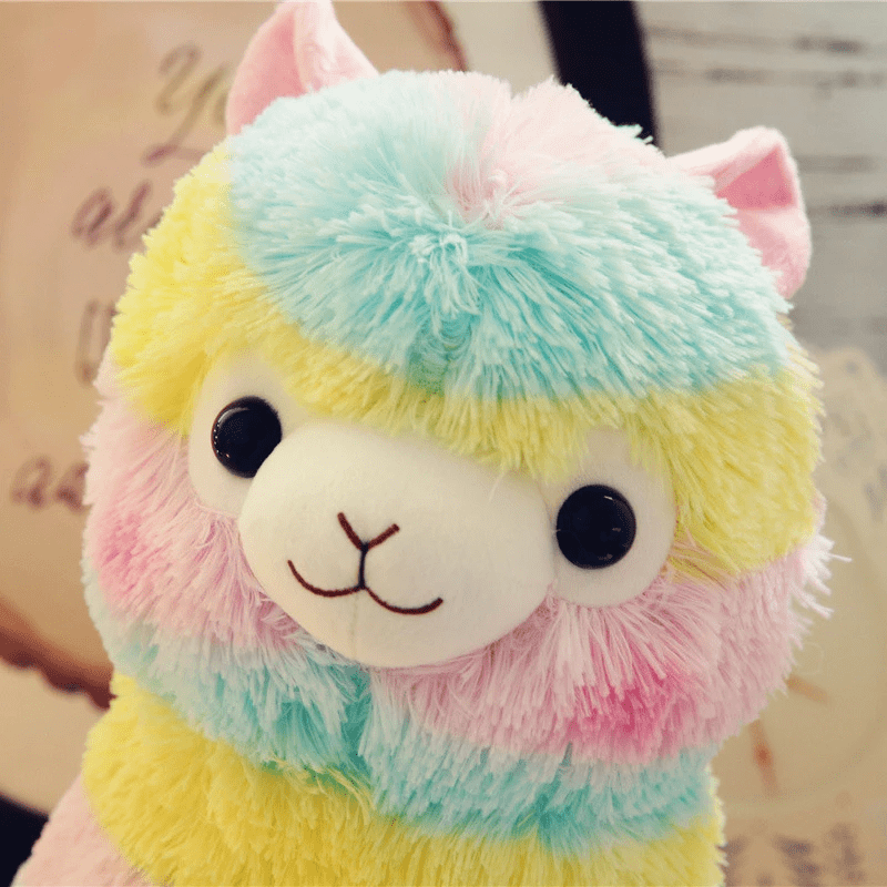 Rainbow Alpaca Plush Rainbow Alpaca Plush