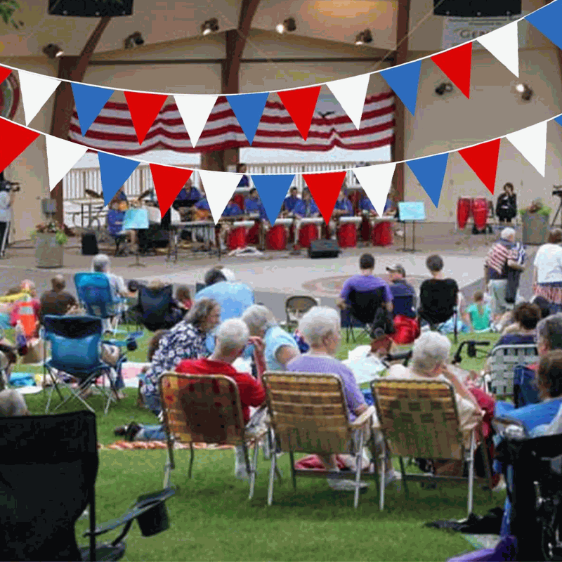 Red White And Blue Bunting Red White And Blue Bunting