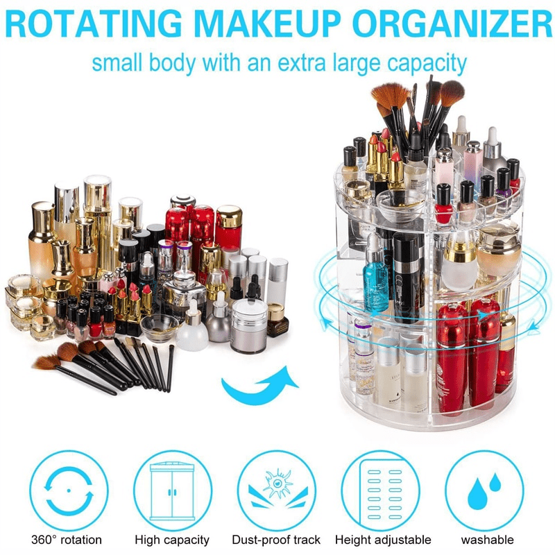 Rotating Makeup Organizer Rotating Makeup Organizer