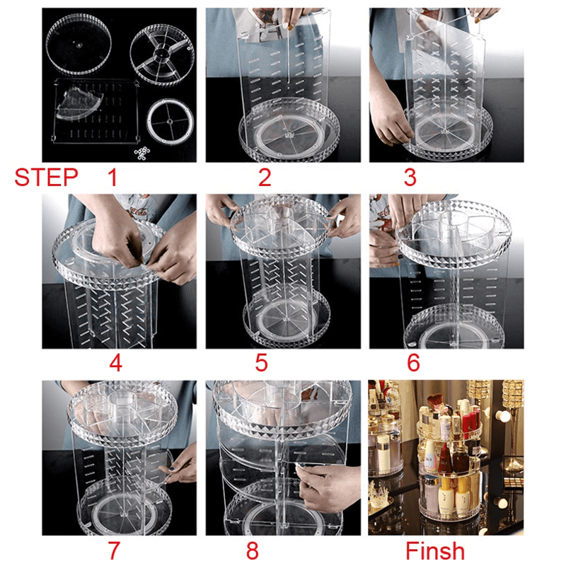 Rotating Makeup Organizer Rotating Makeup Organizer
