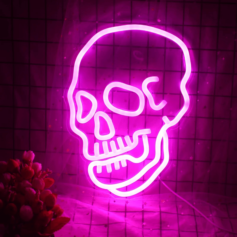 Skull Neon Sign Skull Neon Sign