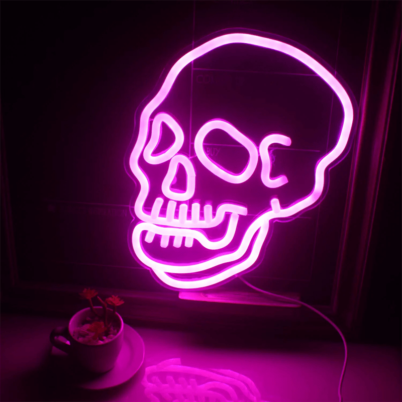Skull Neon Sign Skull Neon Sign