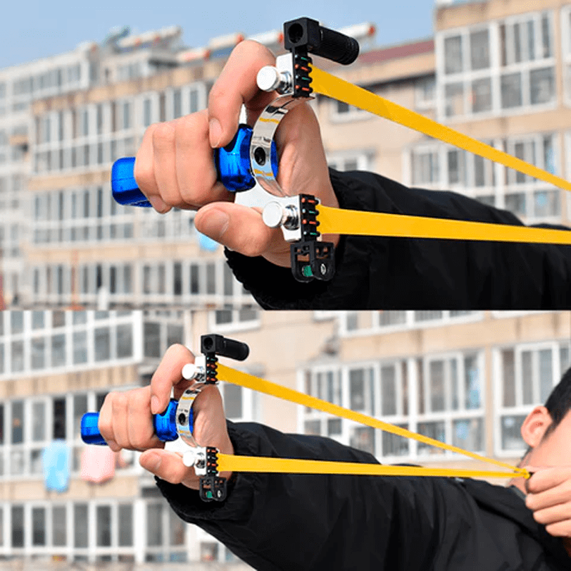 Slingshot With Laser Slingshot With Laser