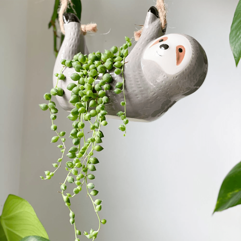 Sloth Hanging Flower Pot Sloth Hanging Flower Pot