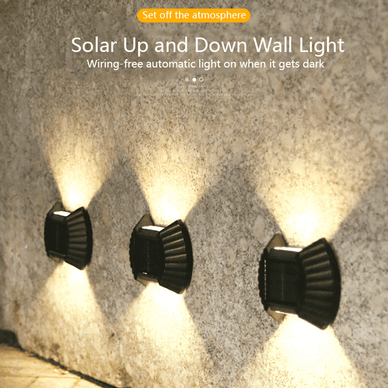 Solar Up And Down Lights Solar Up And Down Lights