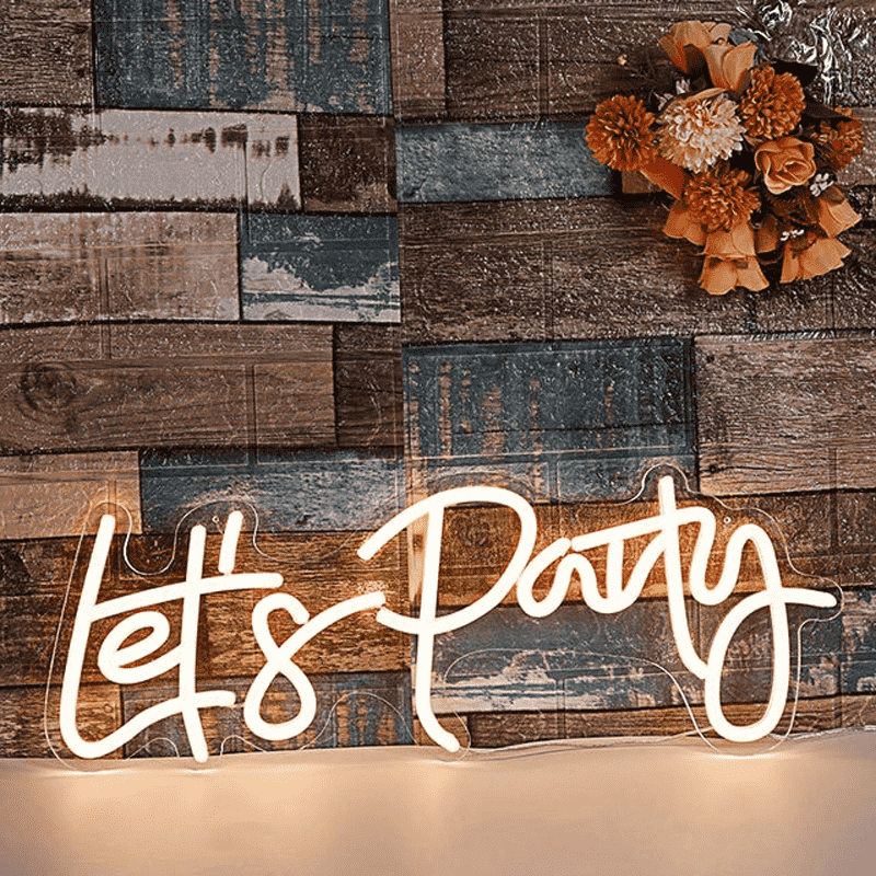 Lets Party Neon Sign Lets Party Neon Sign