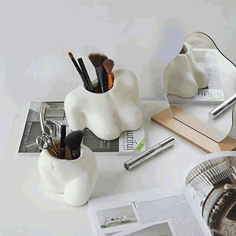 Female Body Plant Flower Pot Female Body Plant Flower Pot