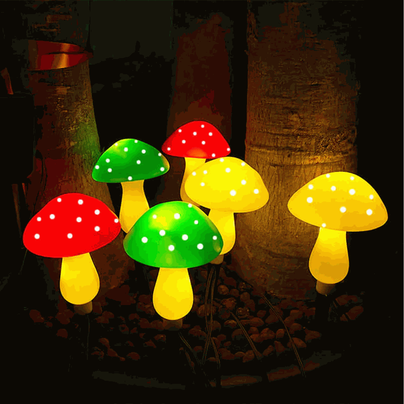 Mushroom Solar Lights Mushroom Solar Lights