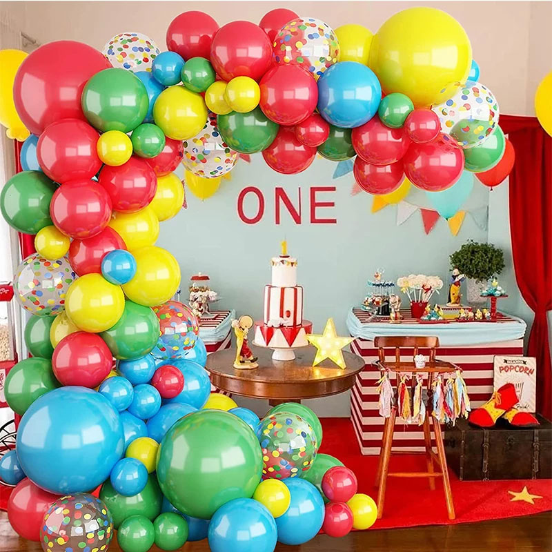 Rainbow Balloon Arch Rainbow Balloon Arch