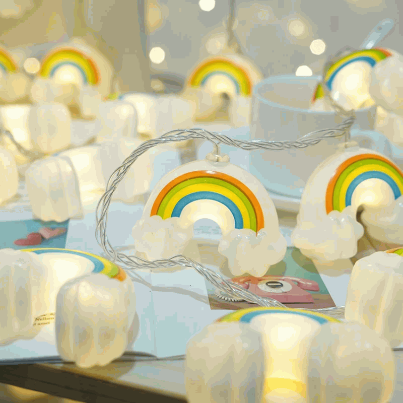 Rainbow fairy lights Rainbow fairy lights
