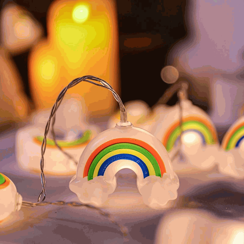 Rainbow fairy lights Rainbow fairy lights