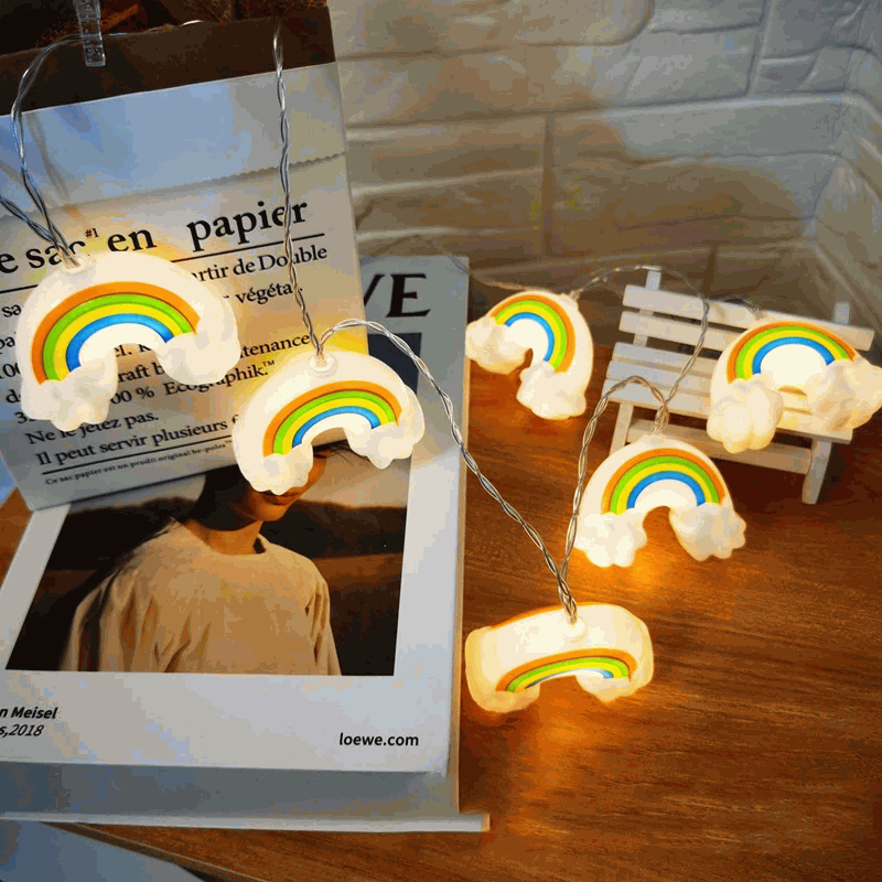 Rainbow fairy lights Rainbow fairy lights