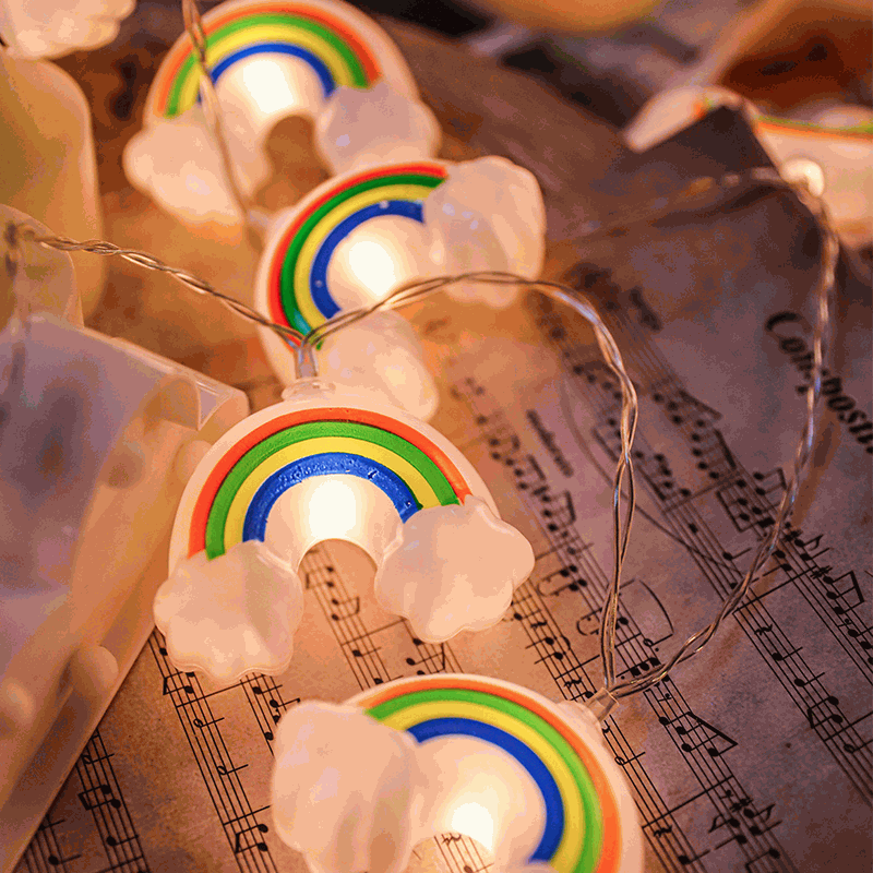 Rainbow fairy lights Rainbow fairy lights