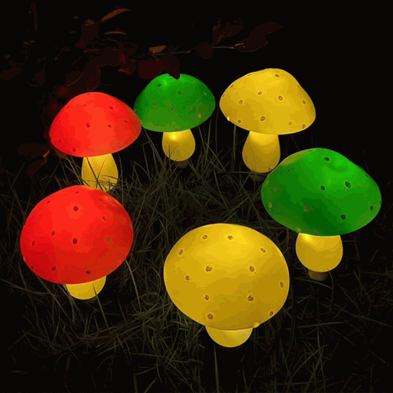 Mushroom Solar Lights Mushroom Solar Lights