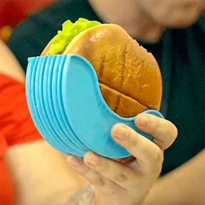 silicone-hamburger-holder