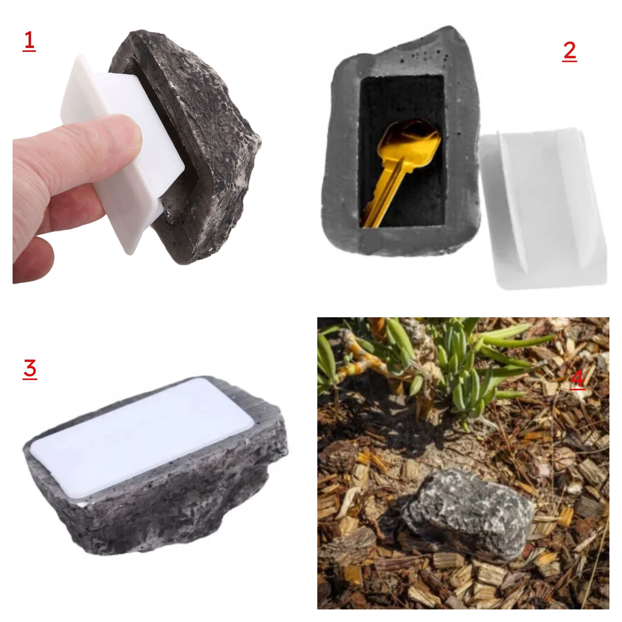 How to hide key in rock How to hide key in rock