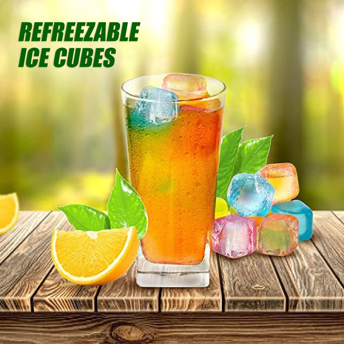 Reusable ice cubes Reusable ice cubes